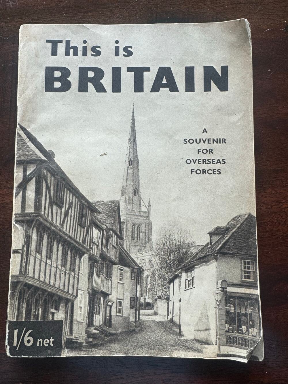 Vintage WWII This Is Britain Overseas Forces British Council Souvenir Booklet